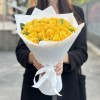 35 желтых роз 40 см