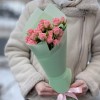3 розовые кустовые розы Одилия