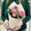 3 розы Дабл Дейт в упаковке