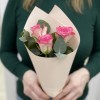 3 розы Дабл Дейт в упаковке