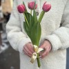 3 красных тюльпана Коламбус
