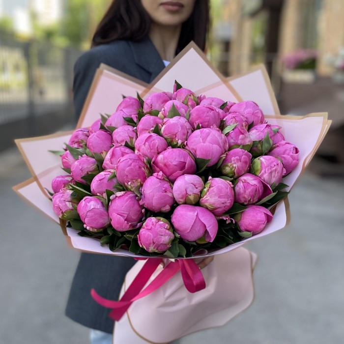 41 розовый пион Флеминг