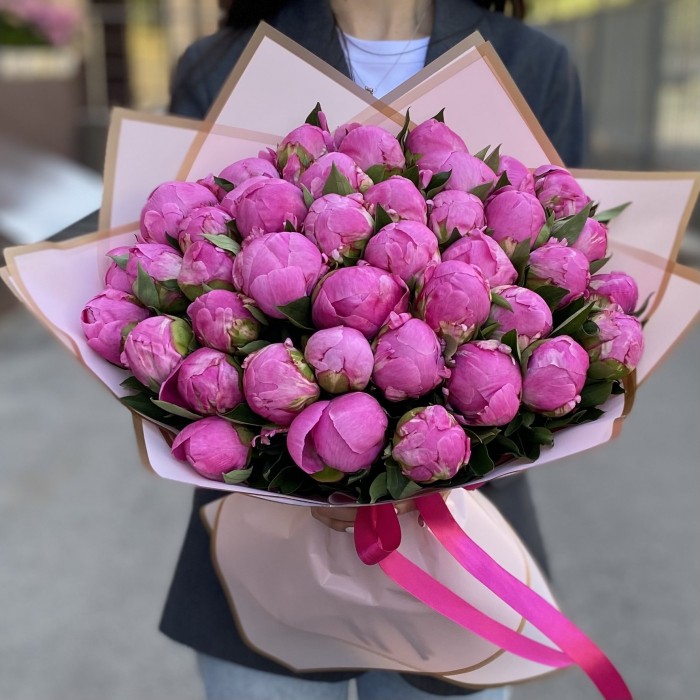 41 розовый пион Флеминг