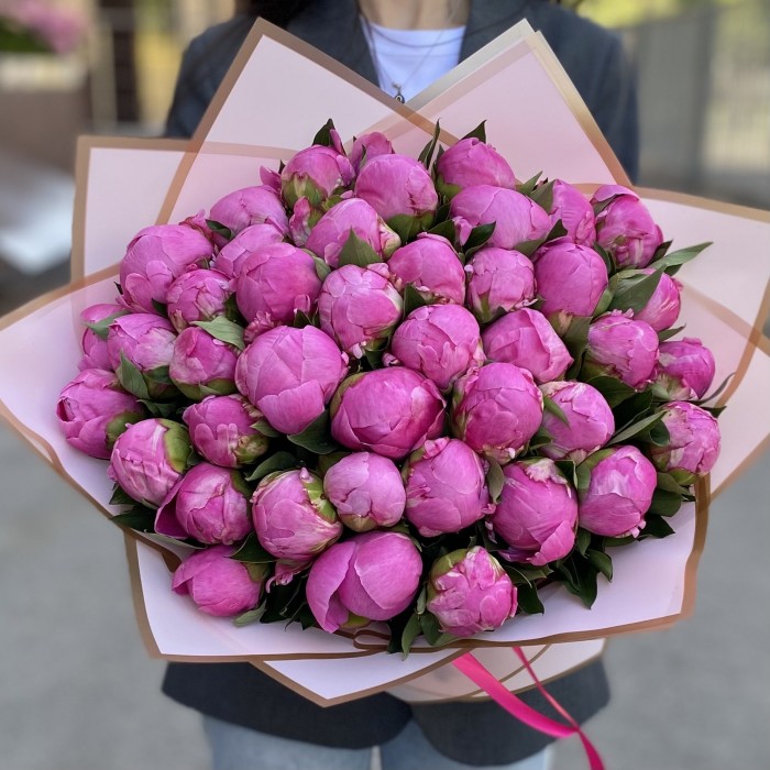 41 розовый пион Флеминг