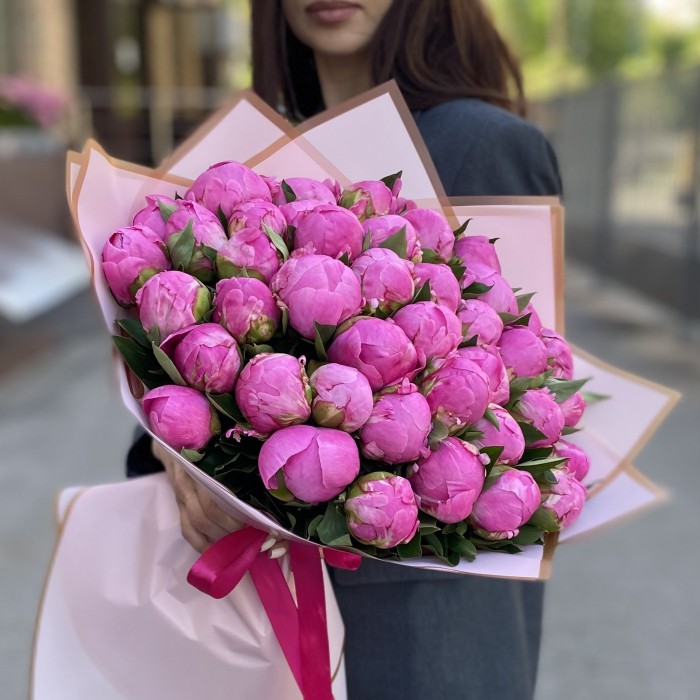 41 розовый пион Флеминг