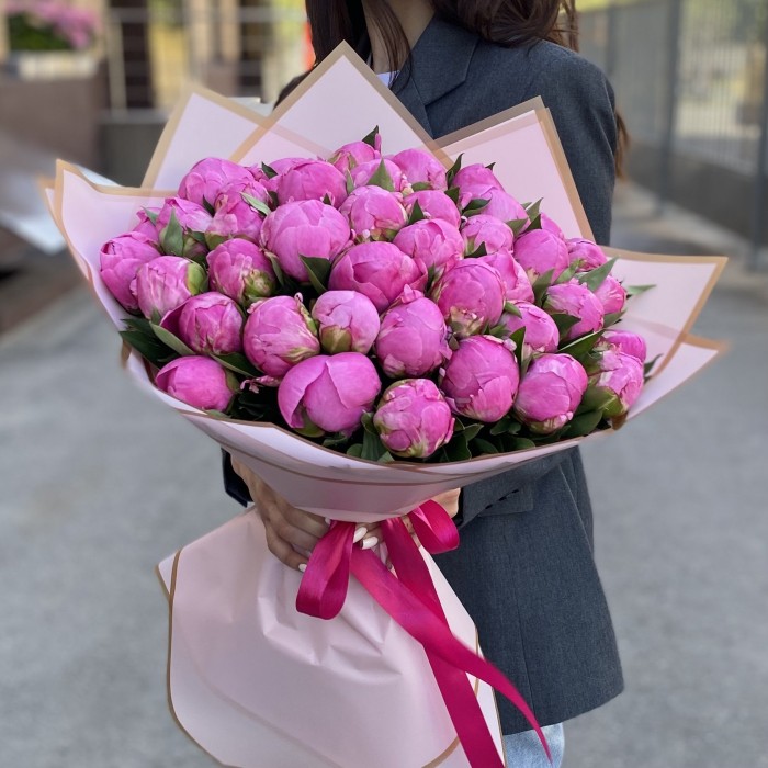 41 розовый пион Флеминг