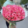 51 розовая роза Булевард