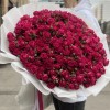 51 кустовая малиновая роза Алиша 70 см