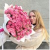 51 кустовая пионовидная роза Леди Бомбастик 50 см