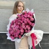 51 кустовая пионовидная роза Леди Бомбастик 50 см