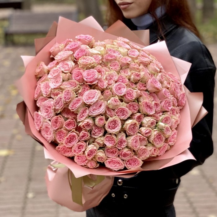 51 кустовая роза Baby Follies