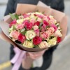 51 нежная мини-роза