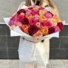 51 роза праздничный микс