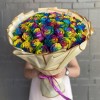 51 радужная роза