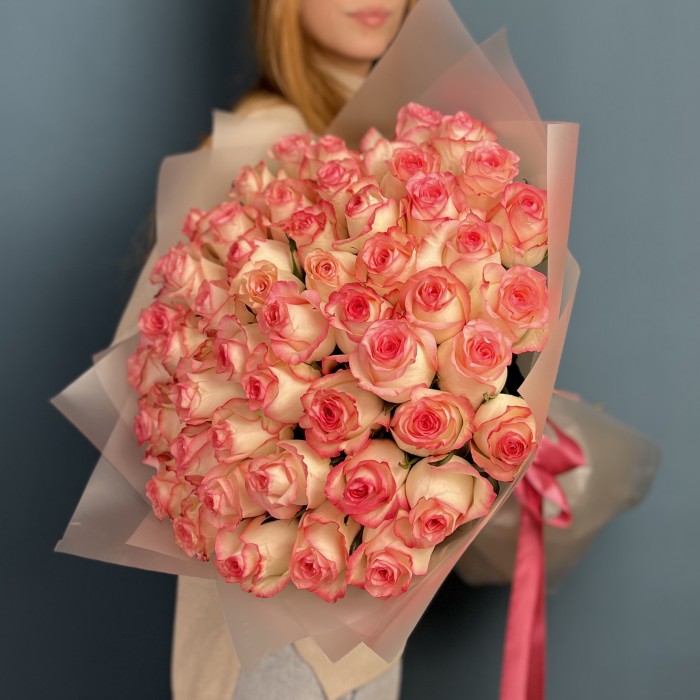 51 роза Джумилия 60 см