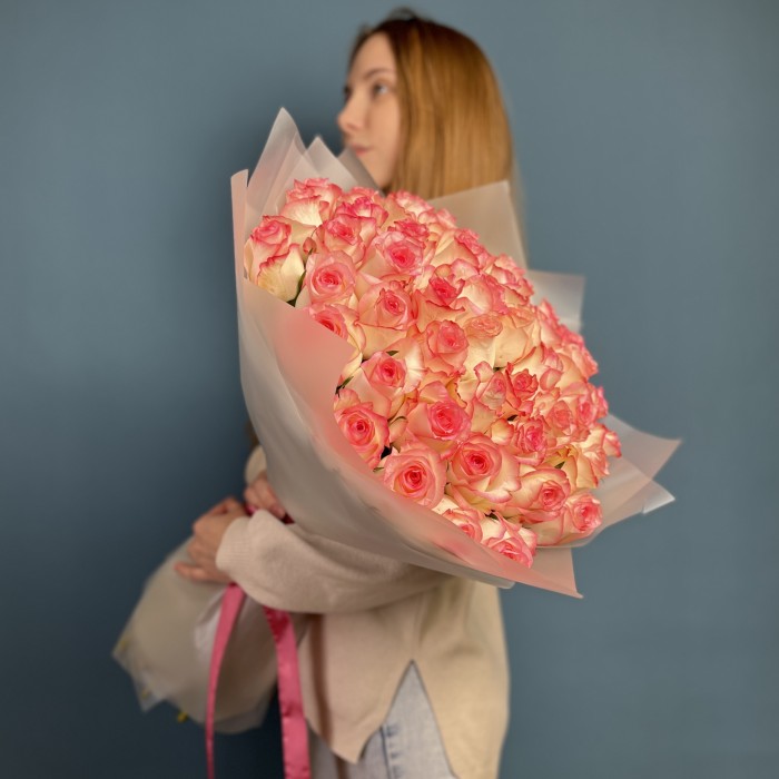 51 роза Джумилия 60 см