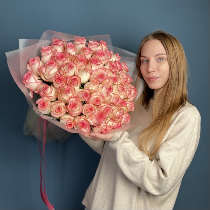 51 роза Джумилия 60 см