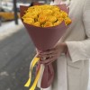 25 желтых роз 50 см