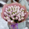 51 бело-фиолетовый тюльпан Флеминг Флег
