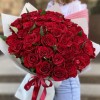 51 красная роза Эвер ред 60 см
