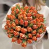 51 оранжевый пионовидный тюльпан Эрмитаж Даб в коробке