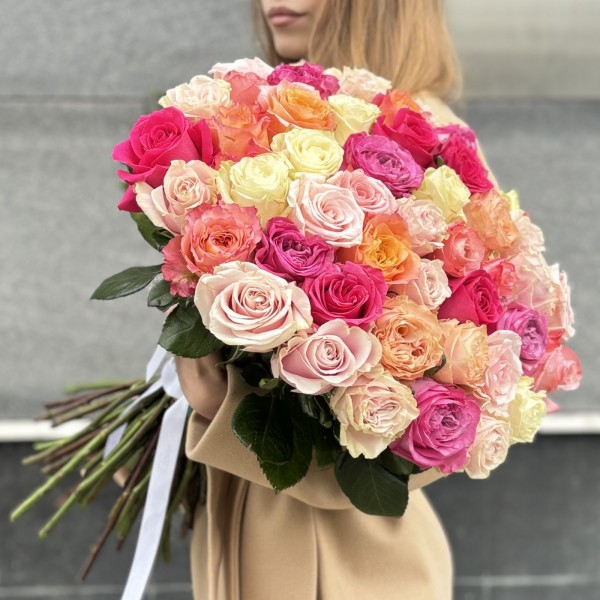 51 пастельная роза MIX