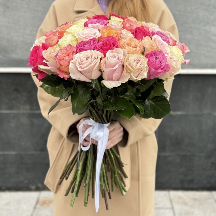 51 пастельная роза MIX