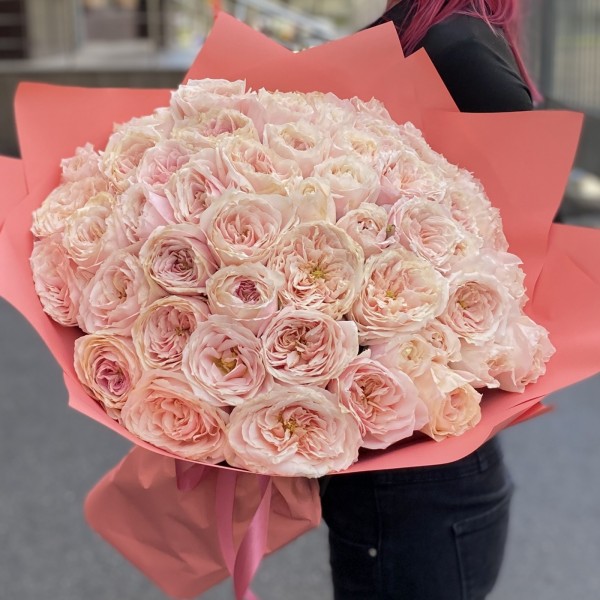 51 пионовидная роза Тсумуги