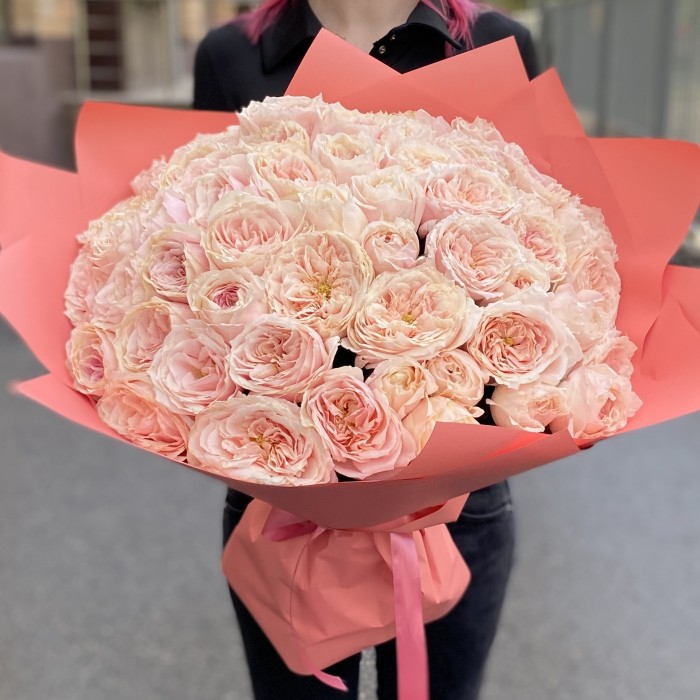 51 пионовидная роза Тсумуги