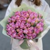 51 розовый пионовидный тюльпан Флеш Поинт