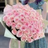 51 розовая роза Новия 50 см