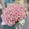 51 розовая роза Новия 50 см