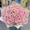 51 розовая роза Новия 50 см