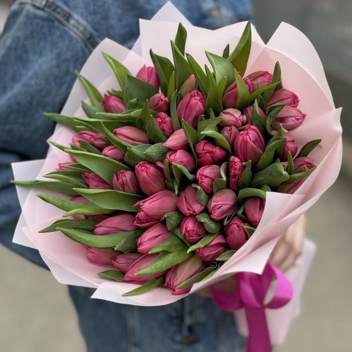 51 розовый тюльпан Квин оф Марвел