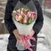 51 тюльпан микс пастельных оттенков