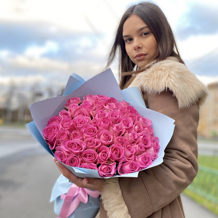 51 роза Аква