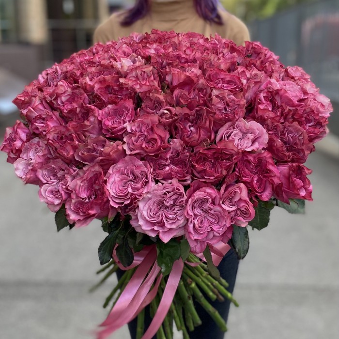 75 пионовидных роз Кантри блюз