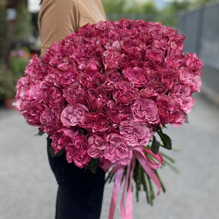 75 пионовидных роз Кантри блюз