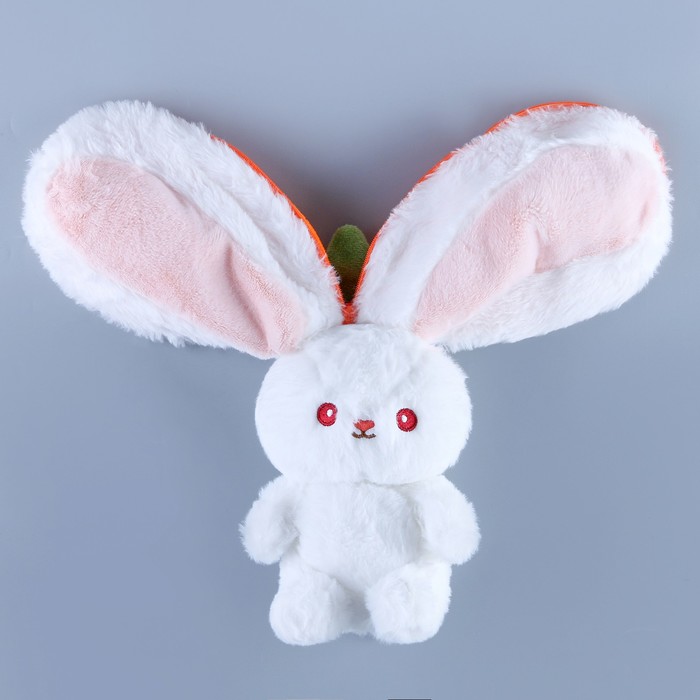 Игрушка мягкая Зайка-морковка