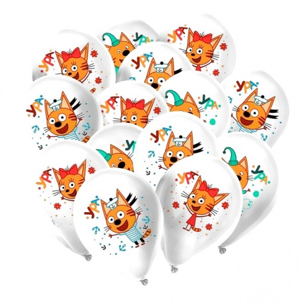 Облако воздушных шаров Три кота