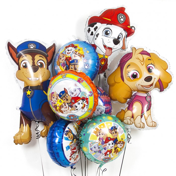 Шар фигура Щенячий патруль Гонщик Чейз