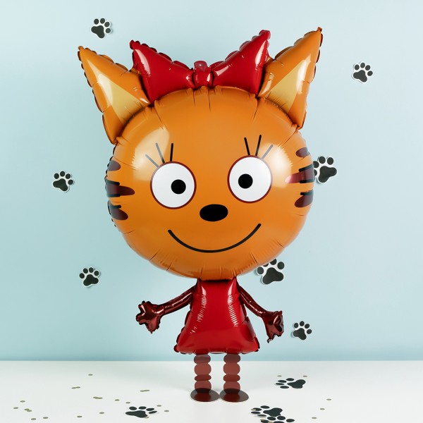 Шар ходячая фигура Три кота Карамелька