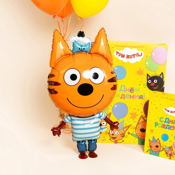 Шар ходячая фигура Три кота Коржик