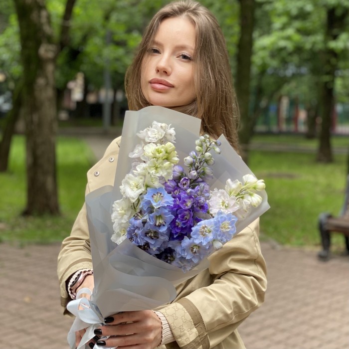 7 дельфиниумов микс