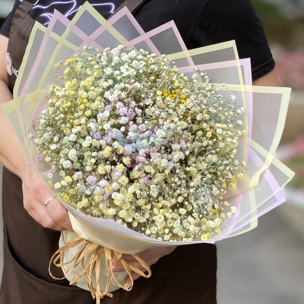 7 воздушных гипсофил в упаковке