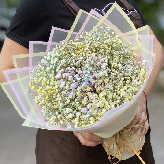 7 воздушных гипсофил в упаковке