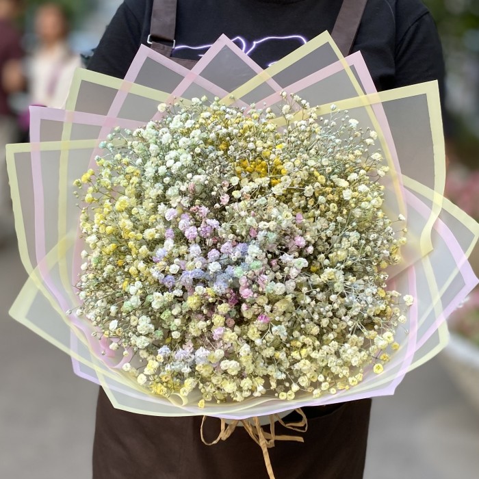 7 воздушных гипсофил в упаковке