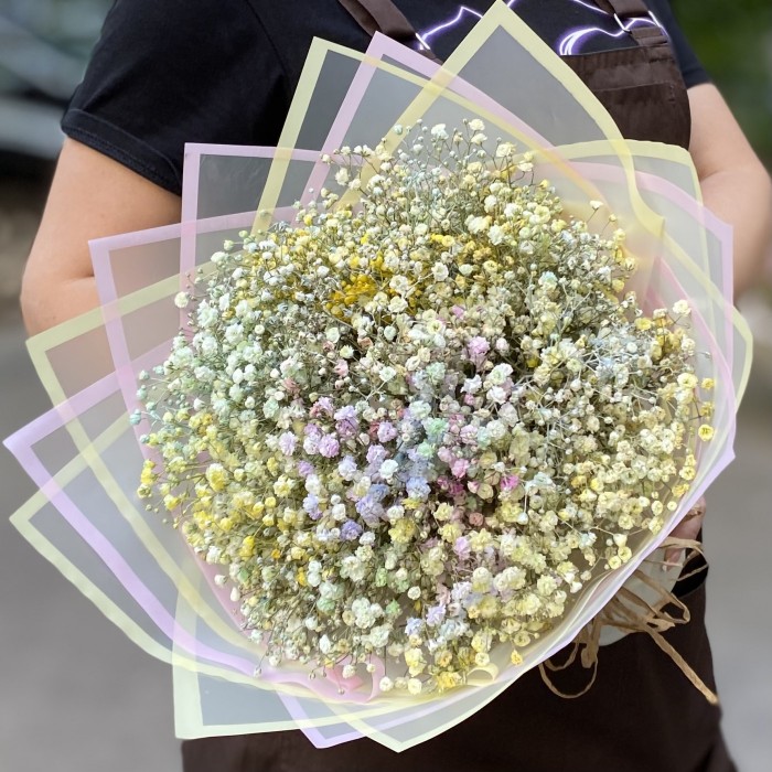 7 воздушных гипсофил в упаковке