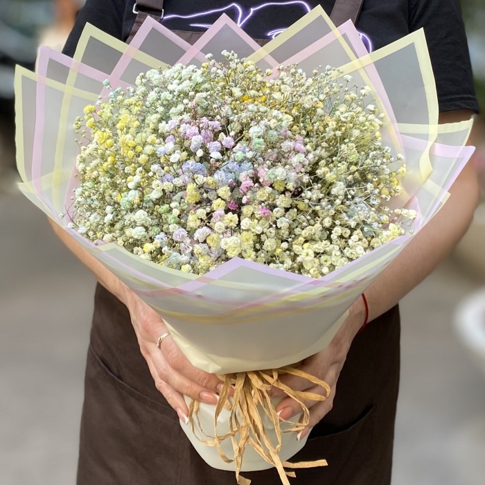 7 воздушных гипсофил в упаковке