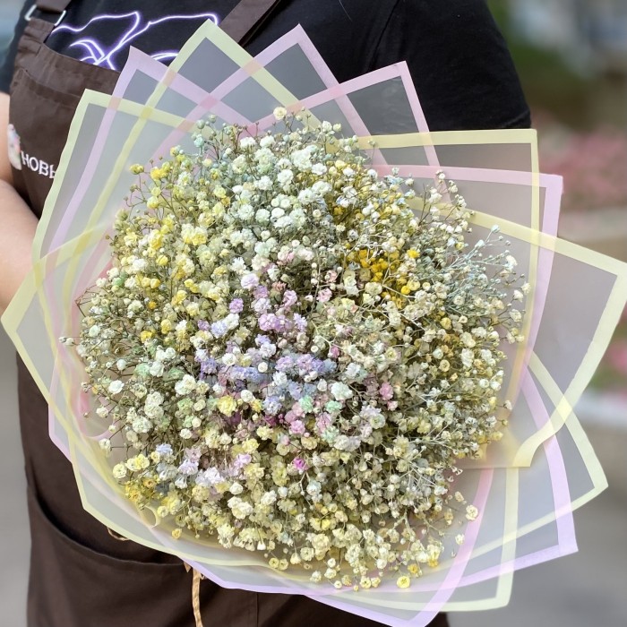 7 воздушных гипсофил в упаковке